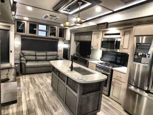 RV Rental interior